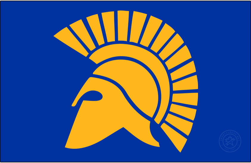San Jose State Spartans 1985-1999 Primary Dark Logo diy iron on heat transfer